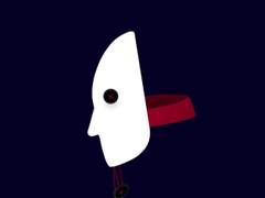 미소 짓는 가면