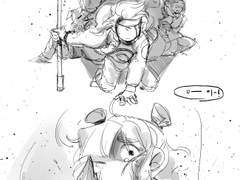 인간이 아니게 된 엠케이 만화