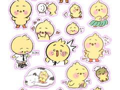 뿅아리 스티커 3탄.