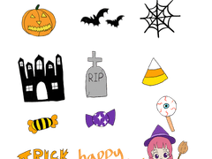 [굿노트스티커] 할로윈 시즌 스티커