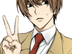 라이토 포카(배경 투명) 도안 공유