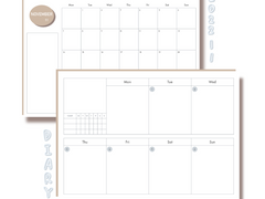 [굿노트 11월 먼슬리/위클리] 심플리