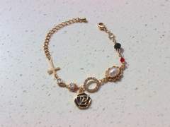 자캐커플 테마 체인팔찌