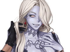 발 끝까지는 그릴 힘이 없는 커미션