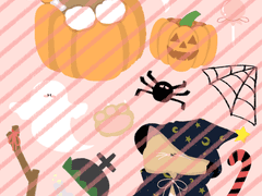 [스티커] 모카냥 하우스의 할로윈