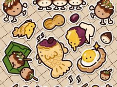 [굿노트] 앗 뜨거! 겨울 친구들 스티커