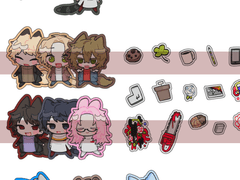 세포신곡 스티커 도안