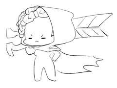 [릴레이 그리기 53번째] 검은 안개를 홀로 상대하지 마