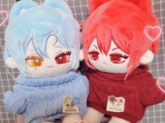 자캐 페어 솜인형 제작 후기