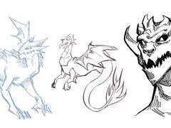 드래곤 그리고 싶다