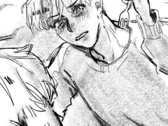 이 세상엔 포크들고 살인 위협하며 뽀뽀하는 놈도 있었다.