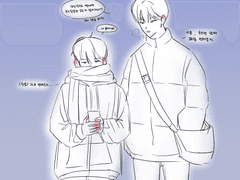 초겨울❄️☁️