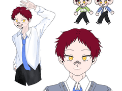 아카이 아사히 XY 궁도부