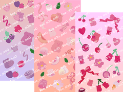 굿노트 스티커 | 젤리곰 스티커 시리즈