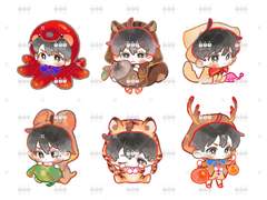 [도안] 민호 동물잠옷