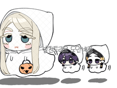 유령 범천트리오 도안