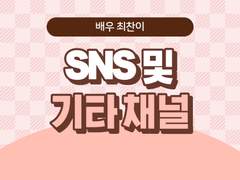 SNS 및 기타 채널