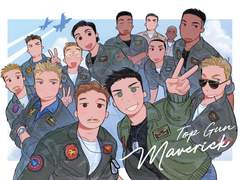 탑건 카페 하드덱 협력 엽서 배포