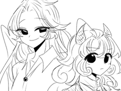 [쿠키런]_괴도호두 천사악마AU