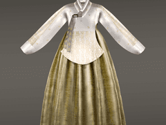 [Atelier Lena] 수복문 금은박 당의한복 버전 2