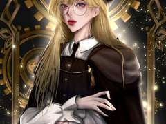 월 그림 커미션 (반실사)