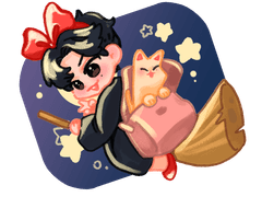 키키우영 스티커 도안 공유