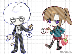 란사라 키링 도안 공유