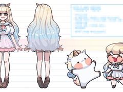 넝스 캐릭터 시트 작업물