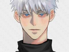 주술회전 고죠 유료 증명사진