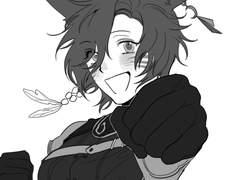 지인에게 맡긴 코테 자캐 커미션