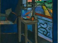 Les poissons rouges (Interior with a Goldfish Bowl) 1914