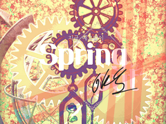 테스타 Spring out 포카 뒷면 도안