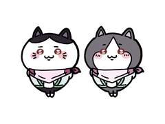 하치와렌냥이 키링 도안 공유