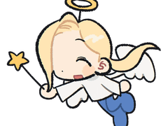 🐿️정한 생일 스티커 도안😇