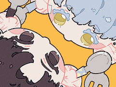 🍮냠냠! 투명 포토카드 커미션🥄