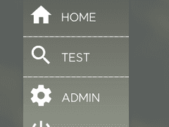 메뉴관리 연동 미니멀 메뉴