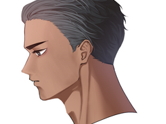 흑발남 각색 눈(2)