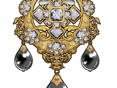 [유료] 서양 장신구 및 패턴 브러시 소재 1