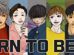 'Born to beat' 인물 설정 일러스트.