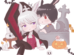 뒤늦은 할로윈 그림 🥰