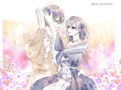 매일 홍차를 마시고 꽃밭에서 만나요.