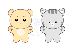 동물형 인형 도안 제작 커미션