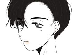 [창고]흑발남캐가 그리고싶었다