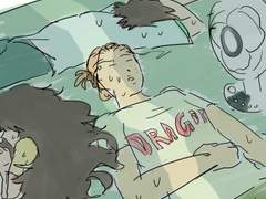 (신짱과 폰요와 하야) 만화 낙서 모음