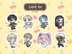 카페 연홍 스티커 도안 배포