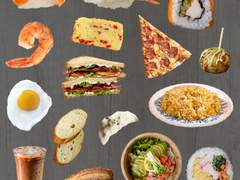 [굿노트 스티커] 음식 스티커