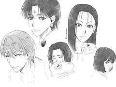 헌헌 음침캐들 낙서