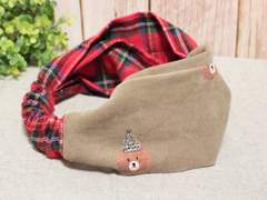 핸드메이드 크로스 헤어밴드