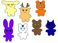 테스타 5솜 도안