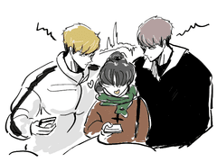 하이큐 드림 - 고양이 박치기